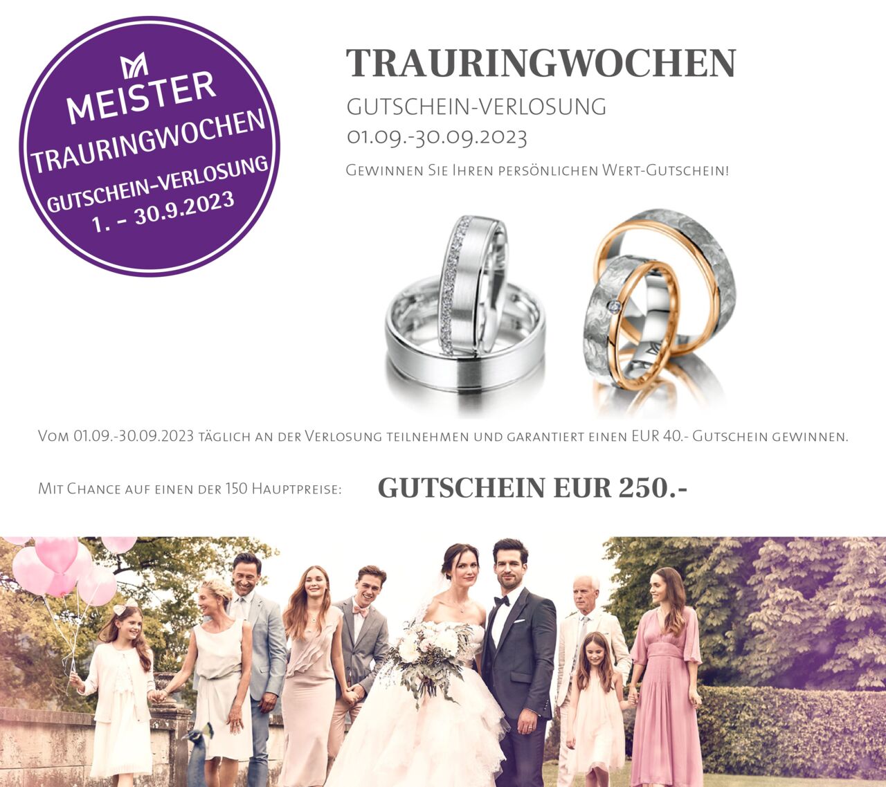 Meister Trauringwochen