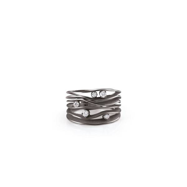 Ring Dune Black Lava Gold von Annamaria Cammilli bei Juwelier Jasper in Lippstadt