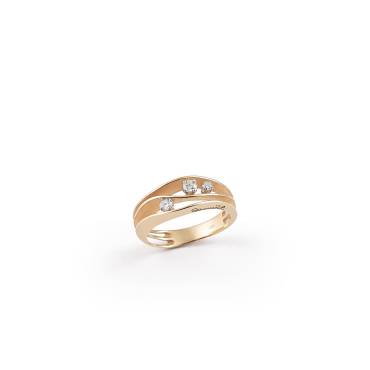 Ring Dune Orange Apricot Gold von Annamaria Cammilli bei Juwelier Jasper in Lippstadt