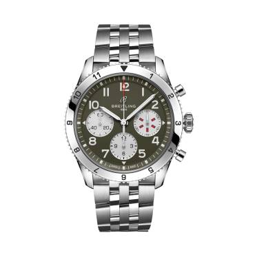 Classic Avi Chronograph 42 Curtiss Warhawk von Breitling bei Juwelier Müller in Kempten und Oberstdorf