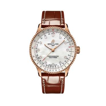 Navitimer Automatic 36 Better Gold von Breitling bei Juwelier Müller in Kempten und Oberstdorf