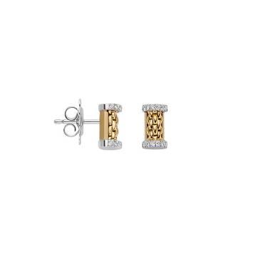 Gold Ohrstecker Essentials mit Diamanten von FOPE bei Juwelier Jasper in Lippstadt