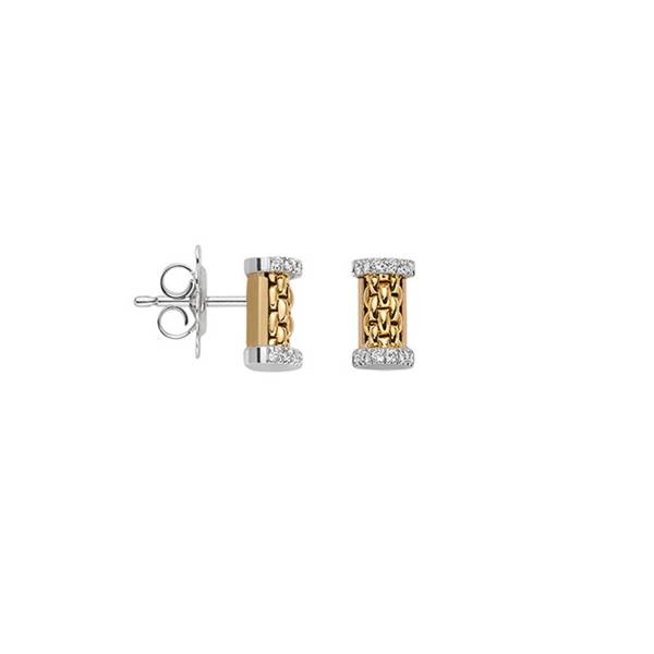 Gold Ohrstecker Essentials mit Diamanten von FOPE bei Juwelier Jasper in Lippstadt