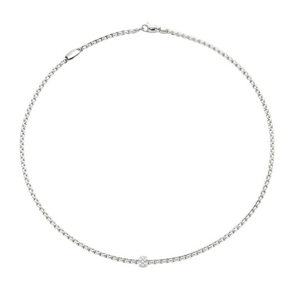Kette Eka mit Pavébesatz - Länge 43cm von FOPE bei Juwelier Jasper in Lippstadt