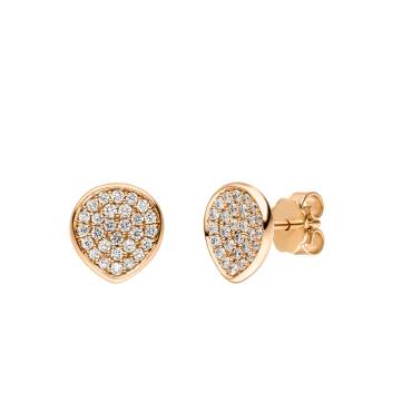 Roségold Ohrstecker mit Brillanten von Kollektion Müller bei Juwelier Jasper in Lippstadt