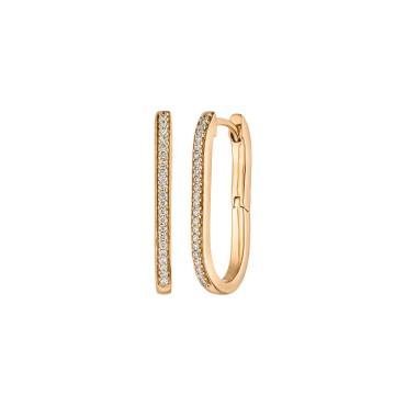 Gelbgold Diamantcreeolen von Kollektion Müller bei Juwelier Jasper in Lippstadt