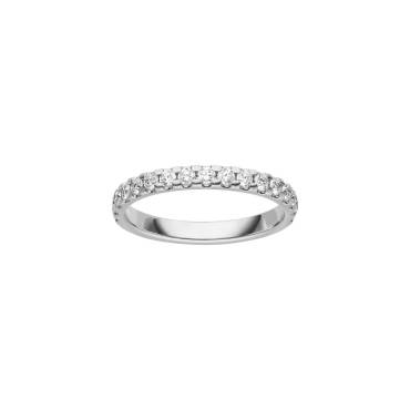 Weißgold Memoirering mit Diamanten von Kollektion Müller bei Juwelier Jasper in Lippstadt