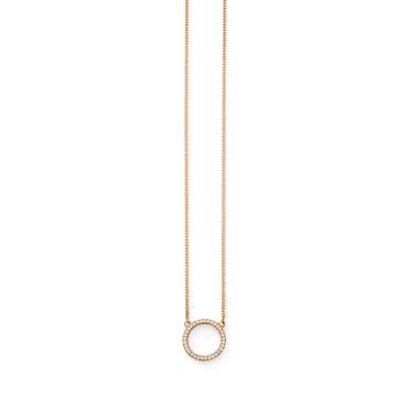 Roségold Collier mit Diamanten von Kollektion Müller bei Juwelier Jasper in Lippstadt