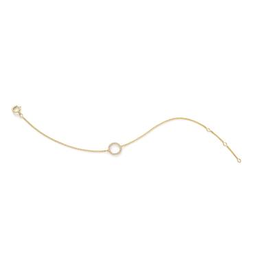Gelbgold Armband mit Diamanten von Kollektion Müller bei Juwelier Jasper in Lippstadt