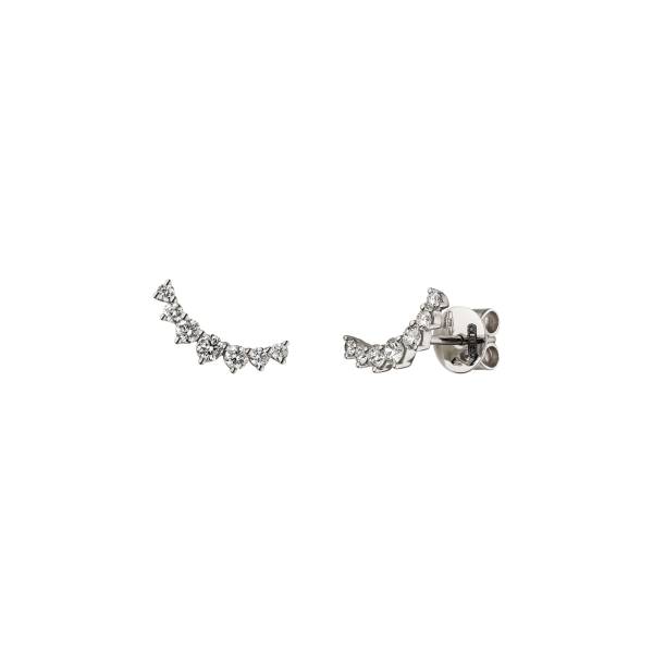 Weißgold Ohrstecker mit Diamanten von Kollektion Müller bei Juwelier Jasper in Lippstadt