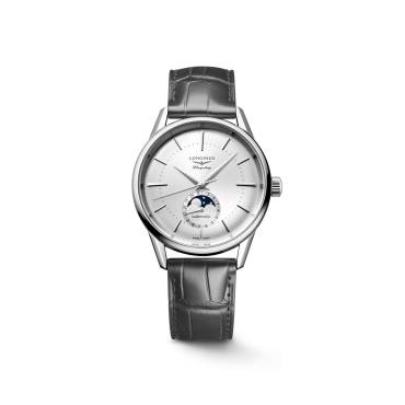 Flagship Heritage Moonphase von Longines bei Juwelier Müller in Kempten und Oberstdorf