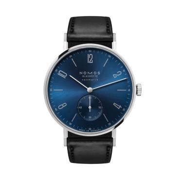 Tangente neomatik 39 Blaugold von NOMOS Glashütte bei Juwelier Müller in Kempten und Oberstdorf