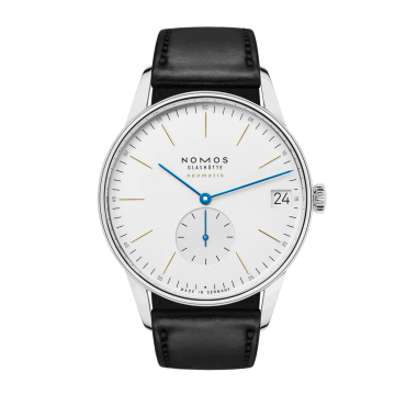 Orion neomatik 41 Datum von NOMOS Glashütte bei Juwelier Müller in Kempten und Oberstdorf