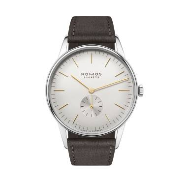 Orion 33 Silber von NOMOS Glashütte bei Juwelier Müller in Kempten und Oberstdorf