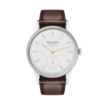 Orion neomatik doré von NOMOS Glashütte bei Juwelier Müller in Kempten und Oberstdorf