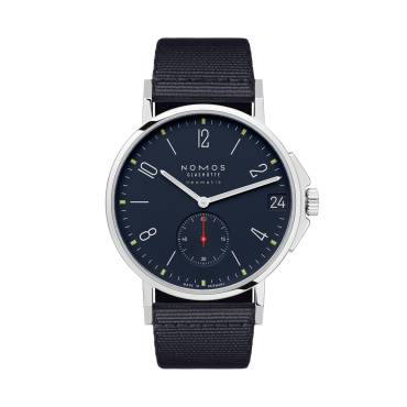 Ahoi Neomatik 38 Datum Atlantik von NOMOS Glashütte bei Juwelier Müller in Kempten und Oberstdorf