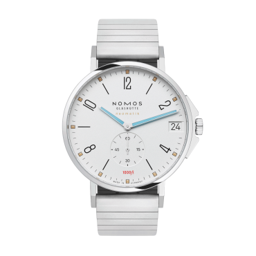 Tangente Sport neomatik 42 Datum von NOMOS Glashütte bei Juwelier Müller in Kempten und Oberstdorf