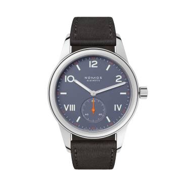 Club Campus blue purple von NOMOS Glashütte bei Juwelier Müller in Kempten und Oberstdorf