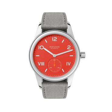 Club Campus nonstop red von NOMOS Glashütte bei Juwelier Müller in Kempten und Oberstdorf