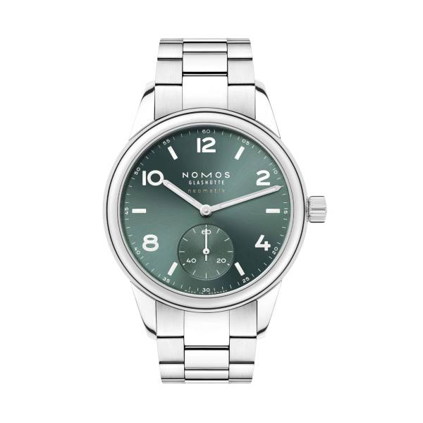 Club Sport neomatik petrol von NOMOS Glashütte bei Juwelier Müller in Kempten und Oberstdorf