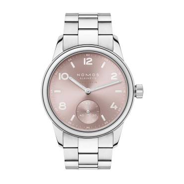 Club Sport neomatik 34 Rosé von NOMOS Glashütte bei Juwelier Müller in Kempten und Oberstdorf