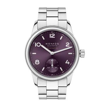 Club Sport neomatik 34 Purple von NOMOS Glashütte bei Juwelier Müller in Kempten und Oberstdorf
