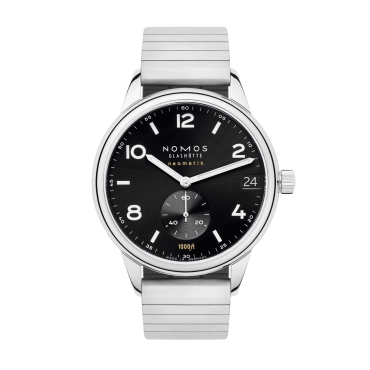 Club Sport neomatik 42 Datum schwarz von NOMOS Glashütte bei Juwelier Müller in Kempten und Oberstdorf
