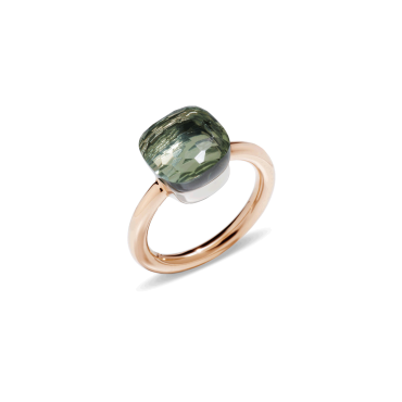 Ring Nudo mit Prasiolith von Pomellato bei Juwelier Jasper in Lippstadt