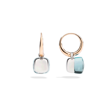 Ohrhänger Nudo Piccolo mit Blautopas von Pomellato bei Juwelier Jasper in Lippstadt