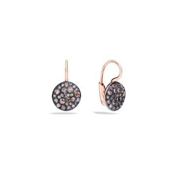 Ohrringe Sabbia mit braunen Diamanten von Pomellato bei Juwelier Jasper in Lippstadt