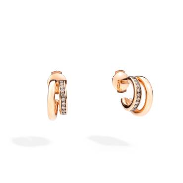 Ohrringe Iconica mit Diamanten von Pomellato bei Juwelier Jasper in Lippstadt