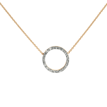 Roségold Collier "Alpenring" mit Brillanten von Schmuckwerk bei Juwelier Jasper in Lippstadt