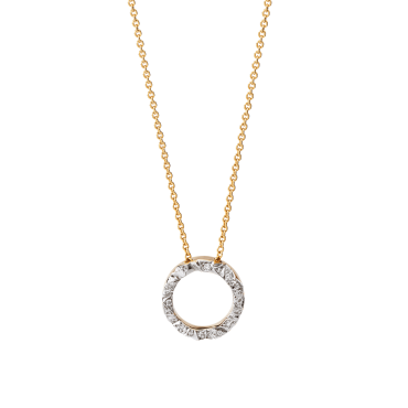 Roségold Collier "Alpenring" mit Brillanten von Schmuckwerk bei Juwelier Jasper in Lippstadt