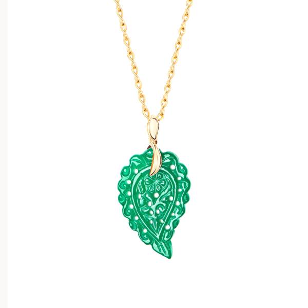 Anhänger India small grüner Onyx von Tamara Comolli bei Juwelier Jasper in Lippstadt