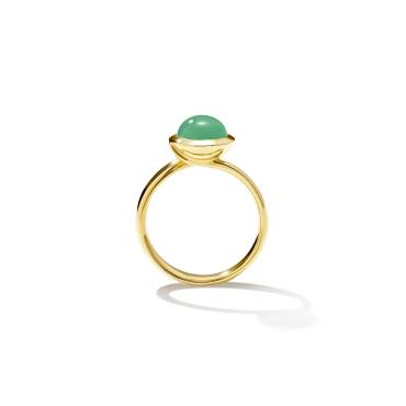 Ring Bouton small Chrysopras von Tamara Comolli bei Juwelier Jasper in Lippstadt