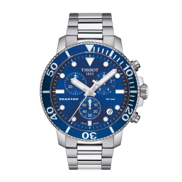 Seastar 1000 Chronograph von Tissot bei Juwelier Müller in Kempten und Oberstdorf