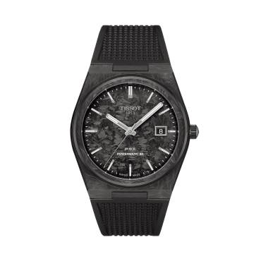 PRX Powermatic 80 40mm Carbon von Tissot bei Juwelier Müller in Kempten und Oberstdorf