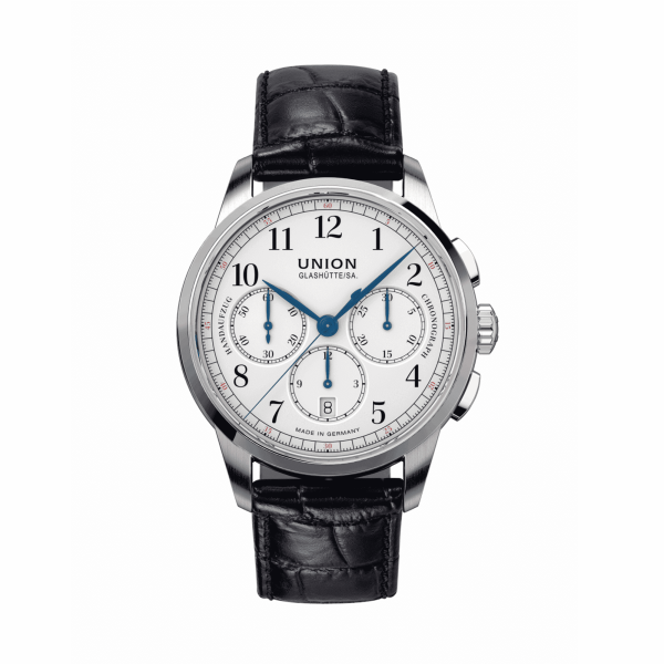1893 Johannes Dürrstein Edition Chronograph von Union Glashütte bei Juwelier Müller in Kempten und Oberstdorf