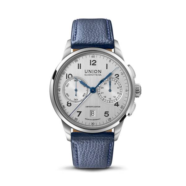 1893 Johannes Dürrstein Edition Chronograph Limitierte Jubiläumsedition von Union Glashütte bei Juwelier Müller in Kempten und Oberstdorf