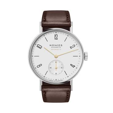 Tangente neomatik doré von NOMOS Glashütte bei Juwelier Müller in Kempten und Oberstdorf