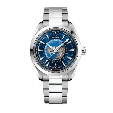 Seamaster Aqua Terra 150M Co-Axial Master Chronometer GMT Worldtimer 43 mm Worldtimer von Omega bei Juwelier Müller in Kempten und Oberstdorf