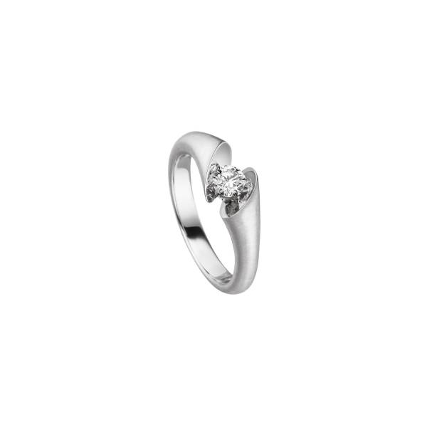 Weißgold Ring CALLA mit Brillant von Schaffrath bei Juwelier Jasper in Lippstadt