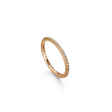 Roségold "Glückstreffer" Ring mit Brillanten von Kollektion Müller bei Juwelier Jasper in Lippstadt