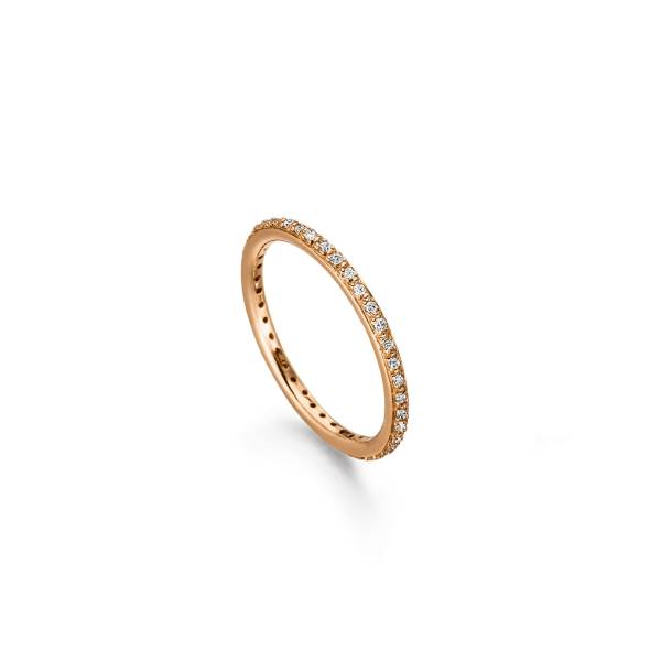 Roségold "Glückstreffer" Ring mit Brillanten von Kollektion Müller bei Juwelier Jasper in Lippstadt