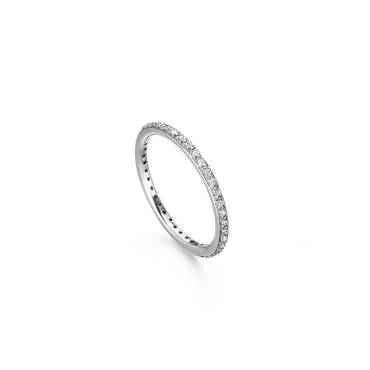 Weißgold "Glückstreffer" Ring mit Brillanten von Kollektion Müller bei Juwelier Jasper in Lippstadt