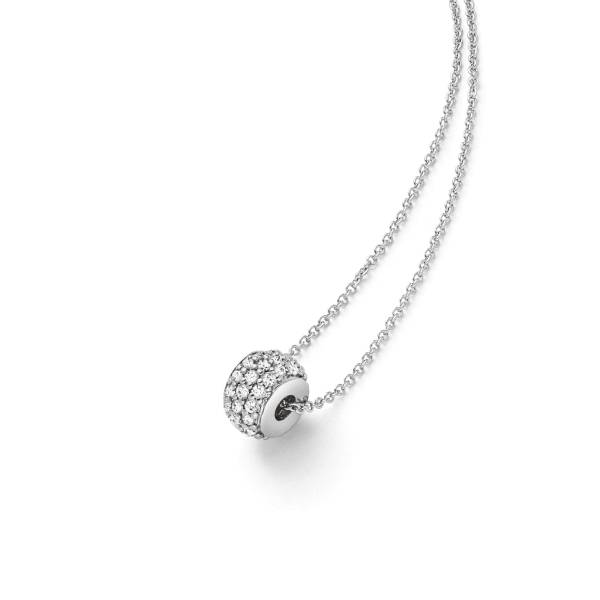 Weißgold Rondell mit Brillanten von Kollektion Müller bei Juwelier Jasper in Lippstadt