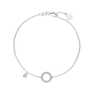 Weißgold Armband mit Diamanten von Kollektion Müller bei Juwelier Jasper in Lippstadt