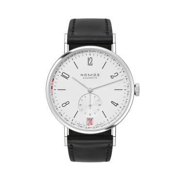 Tangente 2date - Saphirglasboden von NOMOS Glashütte bei Juwelier Müller in Kempten und Oberstdorf