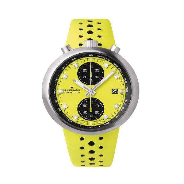 1972 Competition FIS Edition Lemon von Junghans bei Juwelier Müller in Kempten und Oberstdorf
