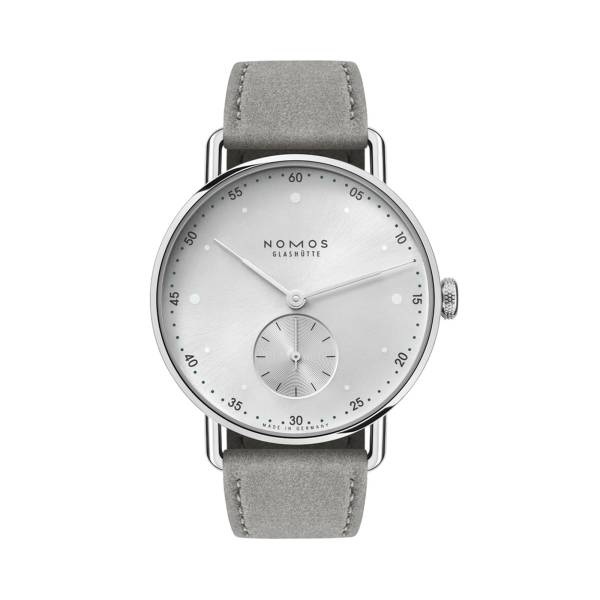 Metro 33 all silver von NOMOS Glashütte bei Juwelier Müller in Kempten und Oberstdorf
